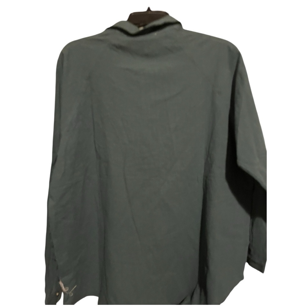 BlueVelvet S Button Down Shirt in Green BV002 - Picture 3 of 5